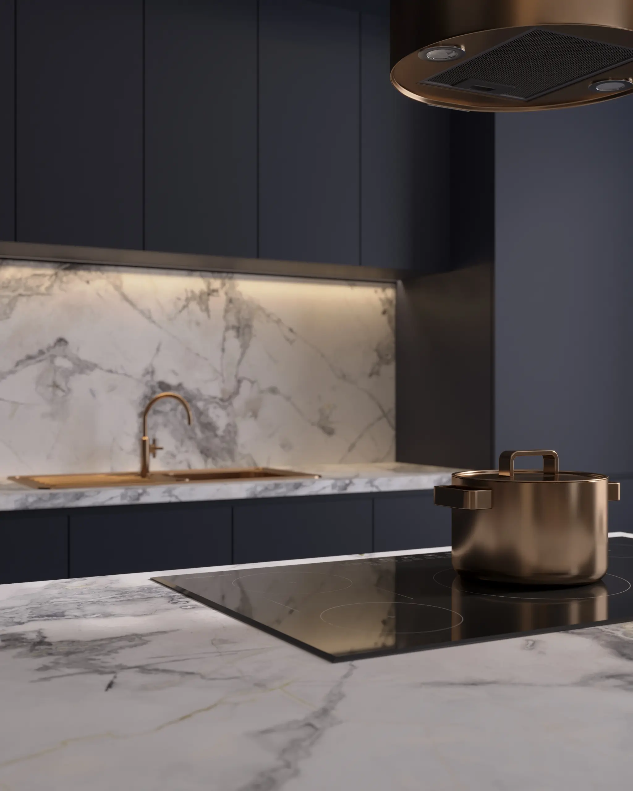 Open Concept Kitchen Design - Modern living space